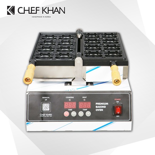 [CHEFKHAN]주문제작 캐릭터빵기계 빵틀 - 소머리빵