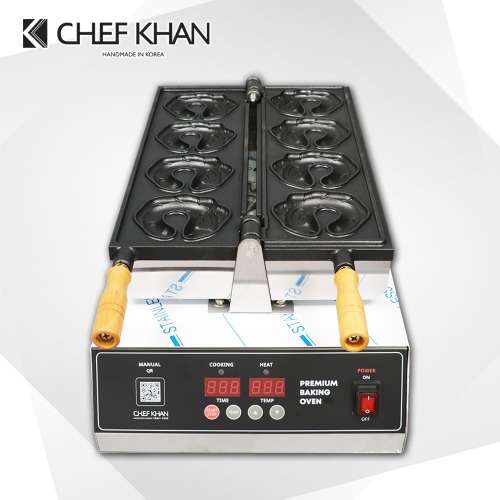 [CHEFKHAN]주문제작 캐릭터빵기계 빵틀 - 제주갈치빵