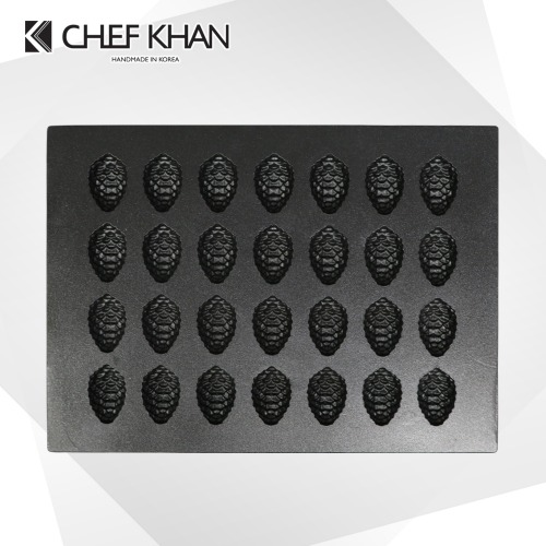 [CHEFKHAN] [쉐프칸] 주문제작 캐릭터빵기계 빵틀 마들렌틀 오븐팬- 금강송오븐틀 마들렌틀